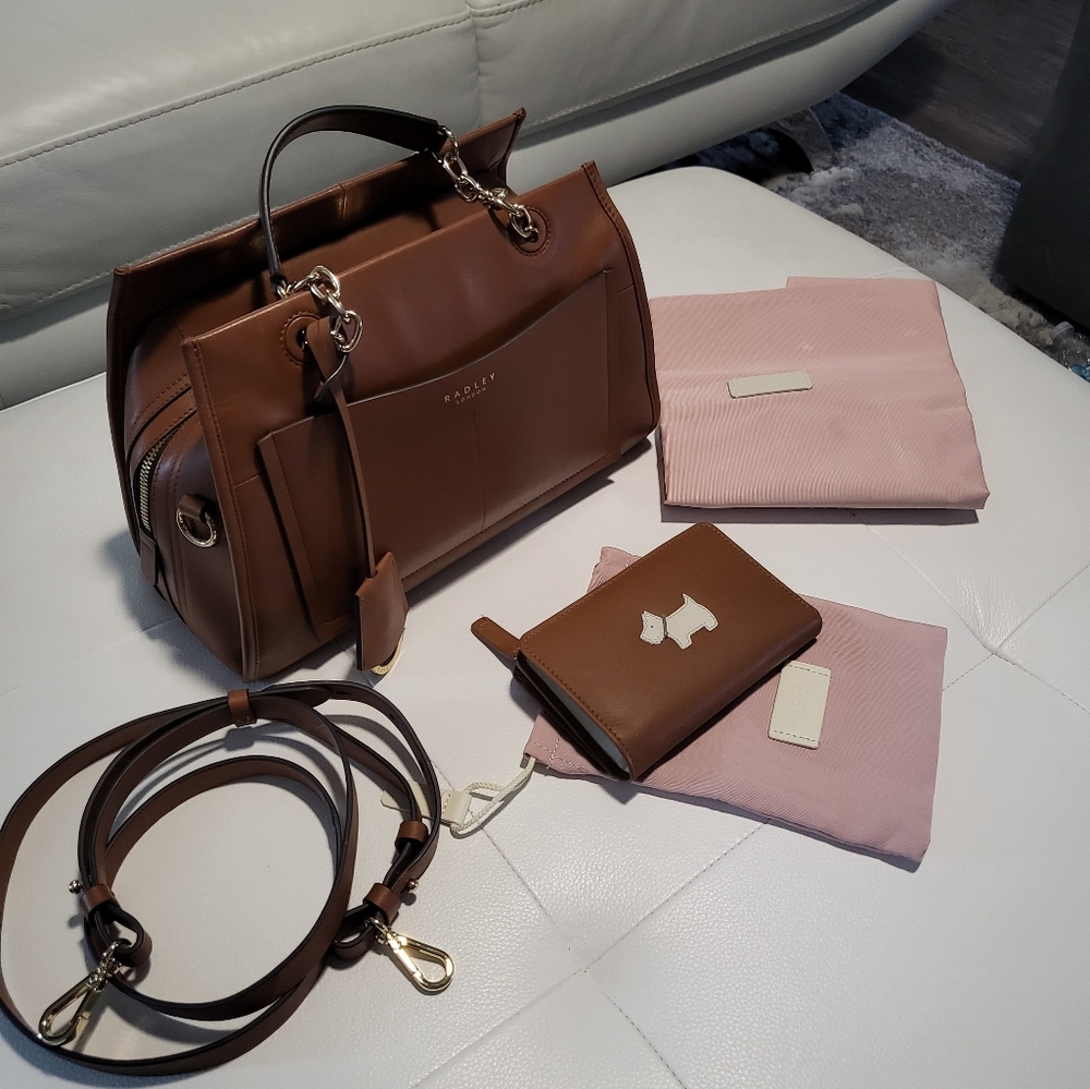 Radley London Satchel Handbag w/ Wallet